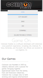 Mobile Screenshot of collisionstudios.com